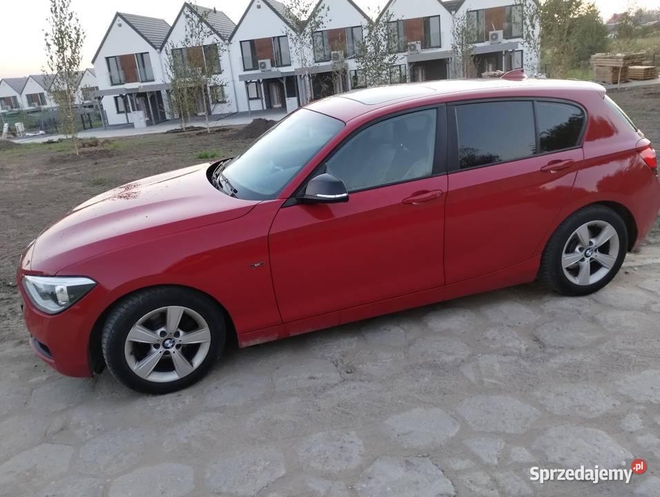 BMW seria 1 116i sport line skórzana tapicerka Olsztyn