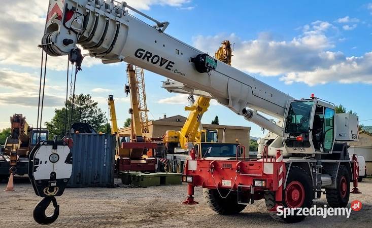 ŻURAW TERENOWY GROVE RT 550E DźWIG BUDOWLANY sprzedam