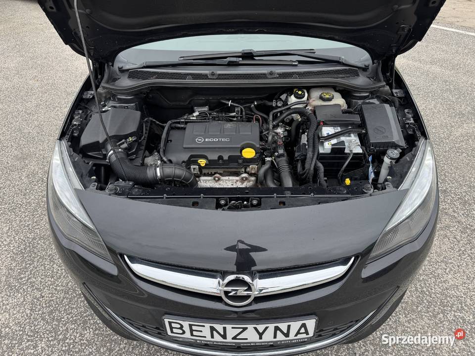 Opel Astra J 14 BENZYNA Klimatronik Tempomat czujnik parkowania Konin