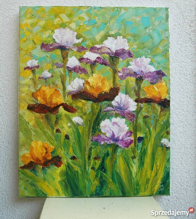 Obraz olejny Irysy 2 Lublin