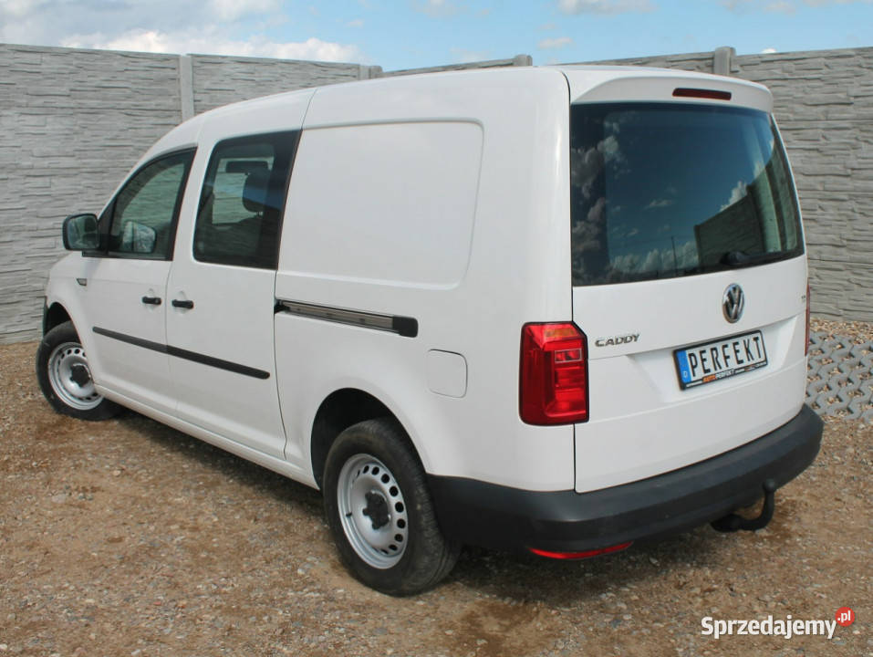 Volkswagen Caddy VW Caddy 20 TDI 102 MAXI Long 5 wspomaganie kierownicy Motoryzacja Zielenin