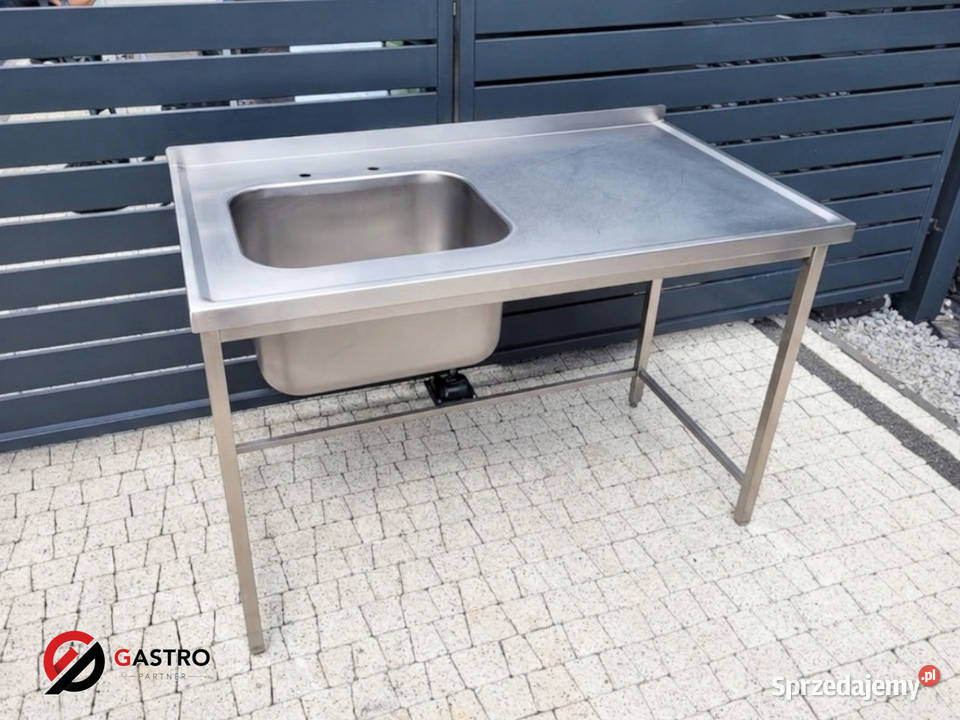 Zlew gastronomiczny 1komorowy 125x70x85 Ostrów Wielkopolski