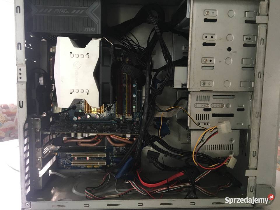 komputer stacjonarny c2q q9500 radeon hd5770 8gb Ciechocinek