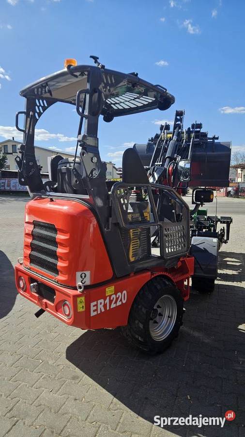 Ładowarka kołowa EVERUN ER 1220 silnik KUBOTA Ładowarki rolnicze Siemiatycze