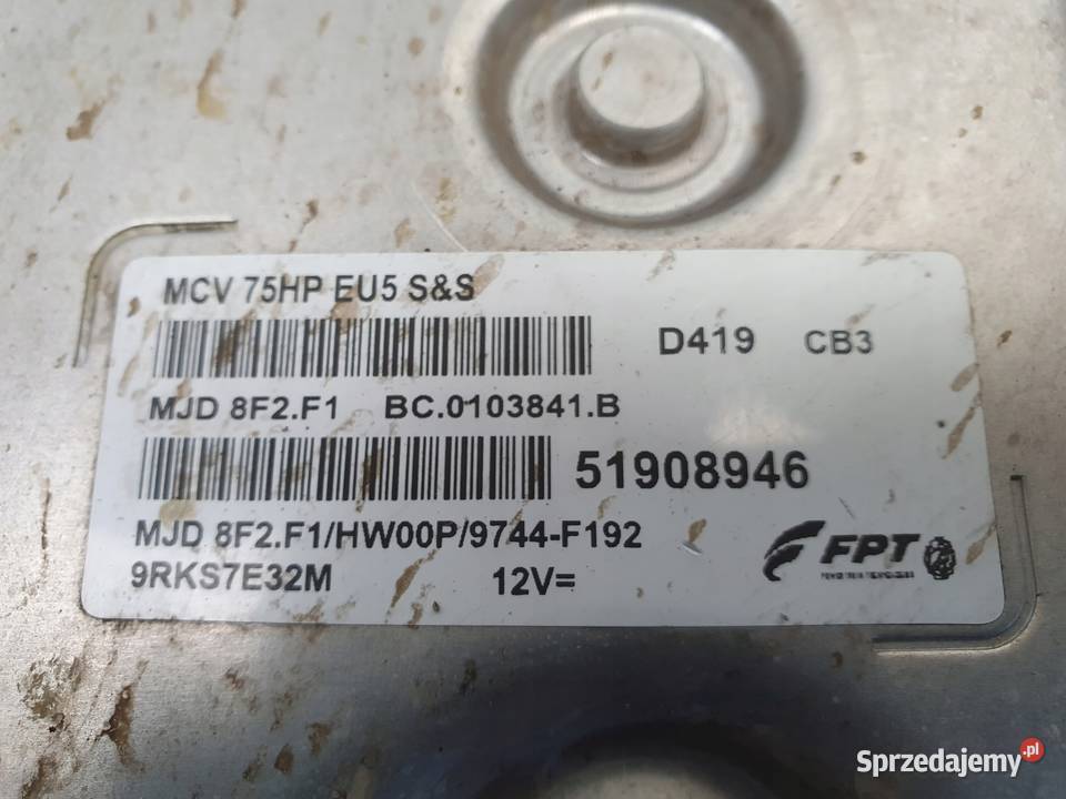 Fiat Fiorino III 13 MJET STEROWNIK SILNIKA Rudka