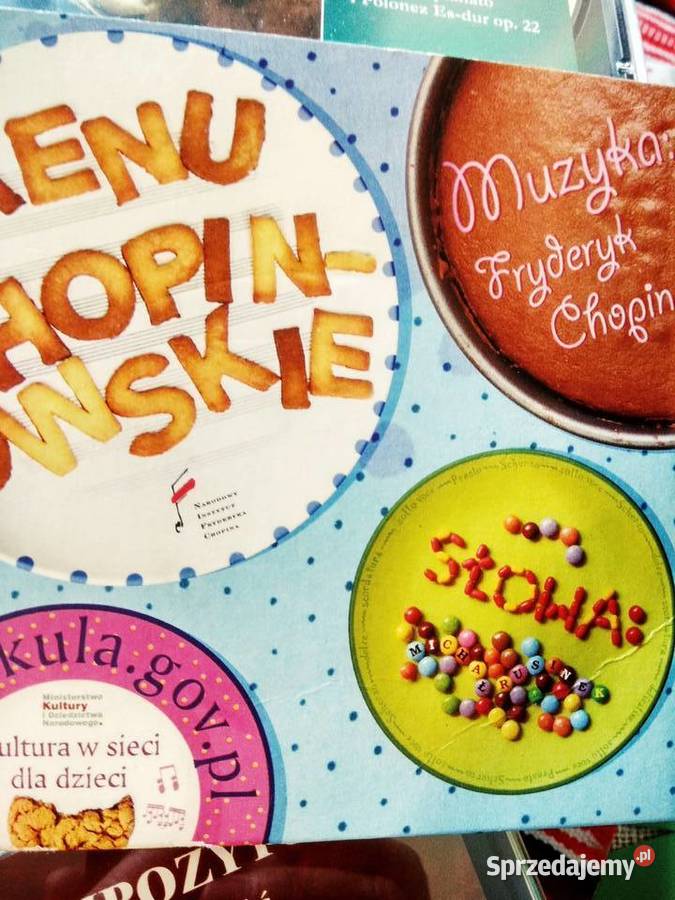 Menu Chopinowskie muzyka kolekcje księgarnie CD Warszawa