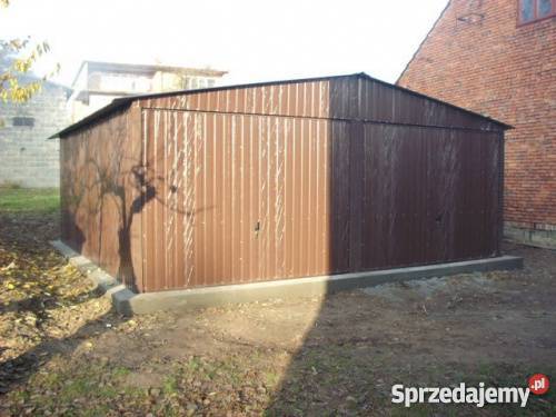 Garaż Blaszany 6x6 Garaże Blaszane Dwuspadowy Alwernia sprzedam