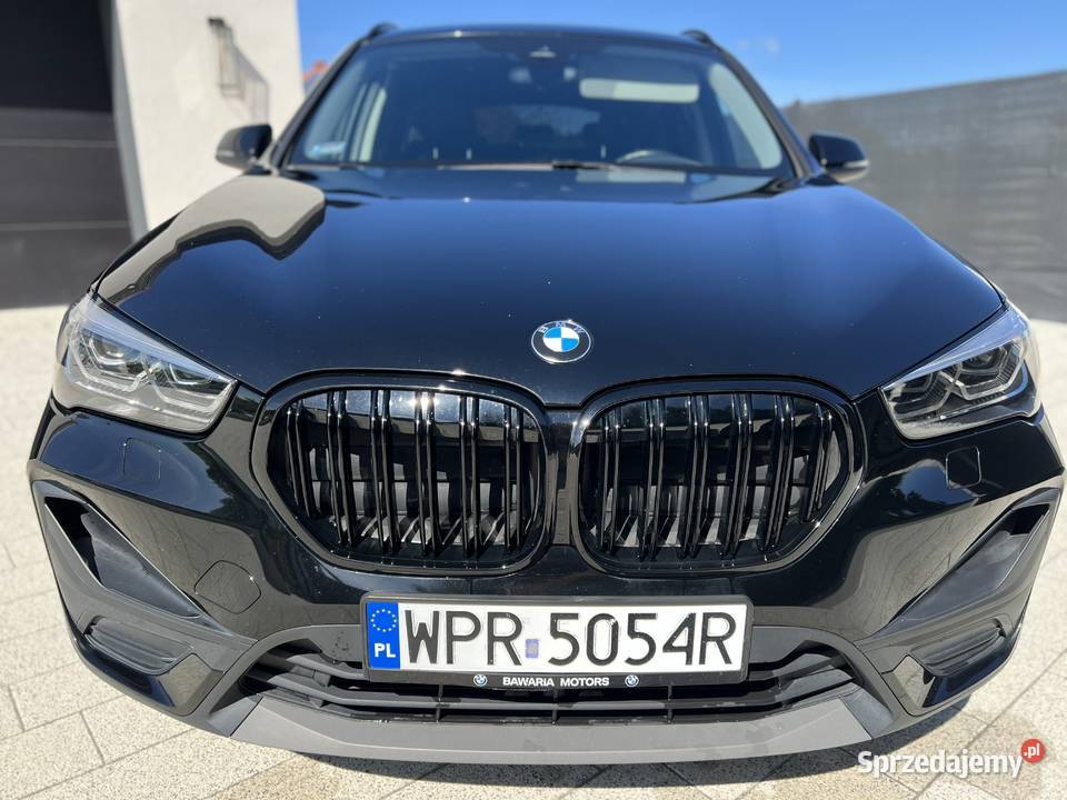 BMW X1 2019 LIFT Full Black Polska salon I Rok produkcji 2019