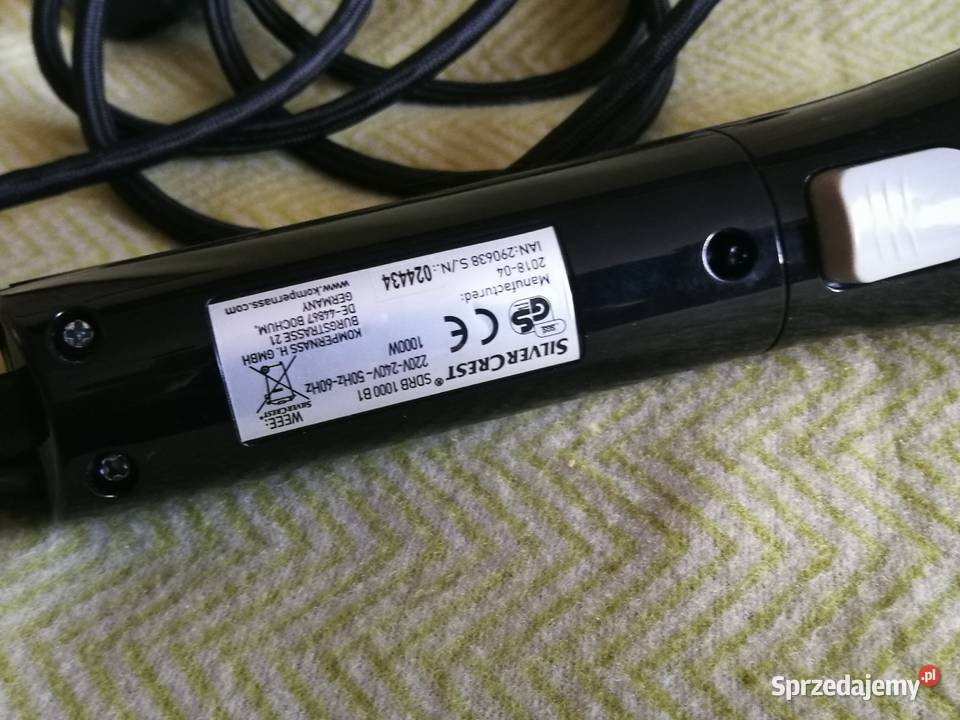 Parownica do ubrań Silvercrest 1000W