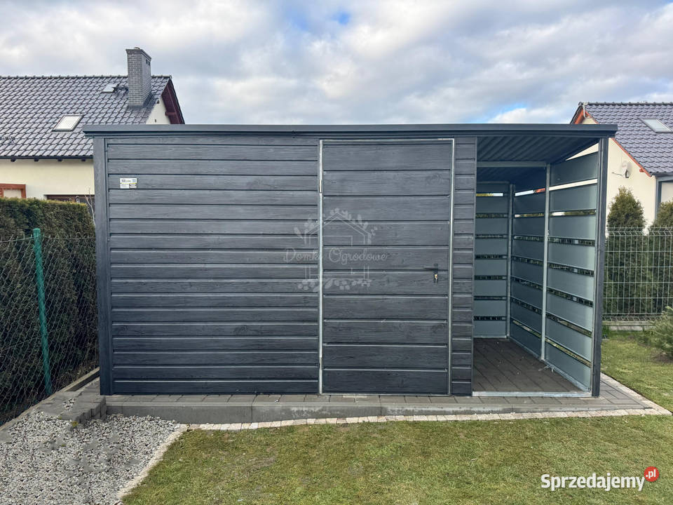 Schowek domek ogrodowy 3x2m wiata 1m sosna Architektura ogrodowa Siedlce