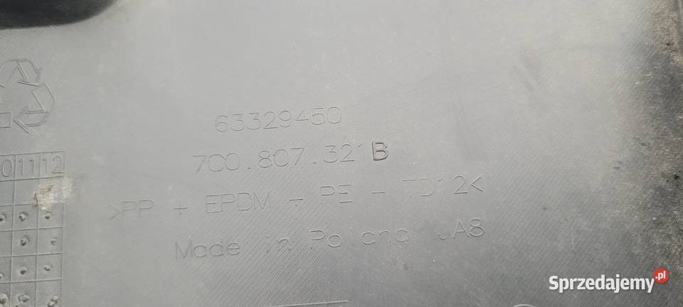 NAROŻNIK ZDERZAKA TYŁ LEWY VW CRAFTER II 17 Ruda Śląska