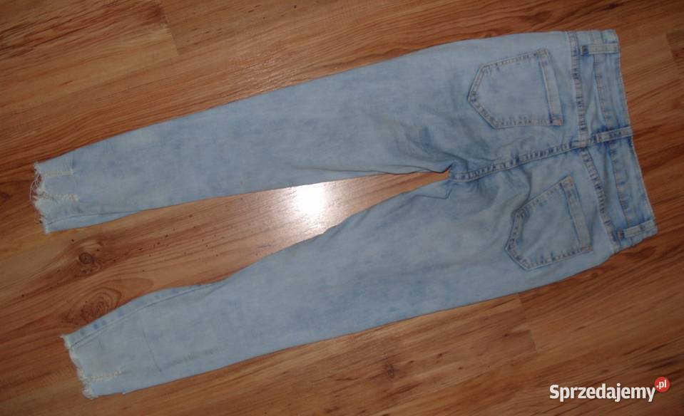 MISS RJ dżinsy z rozdarciami r34 efekt spranych Rawicz