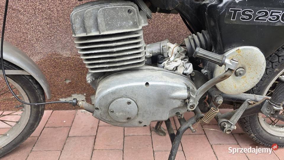 Mz ts 250 mz silnik orginal dostawa motocykl mz 250cm3 Padew Narodowa