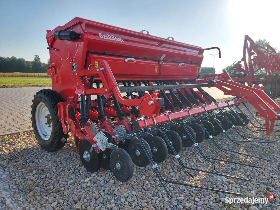 Siewnik Zbożowy dwutalerzowy Ozdoken 3m