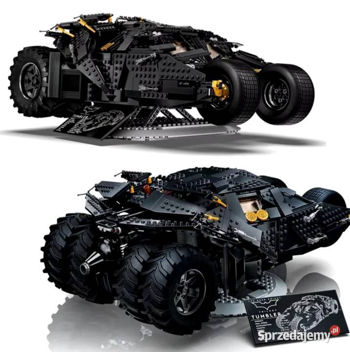 klocki BatMobil Gotham Mroczny Rycerz 2figurki Pobiedziska