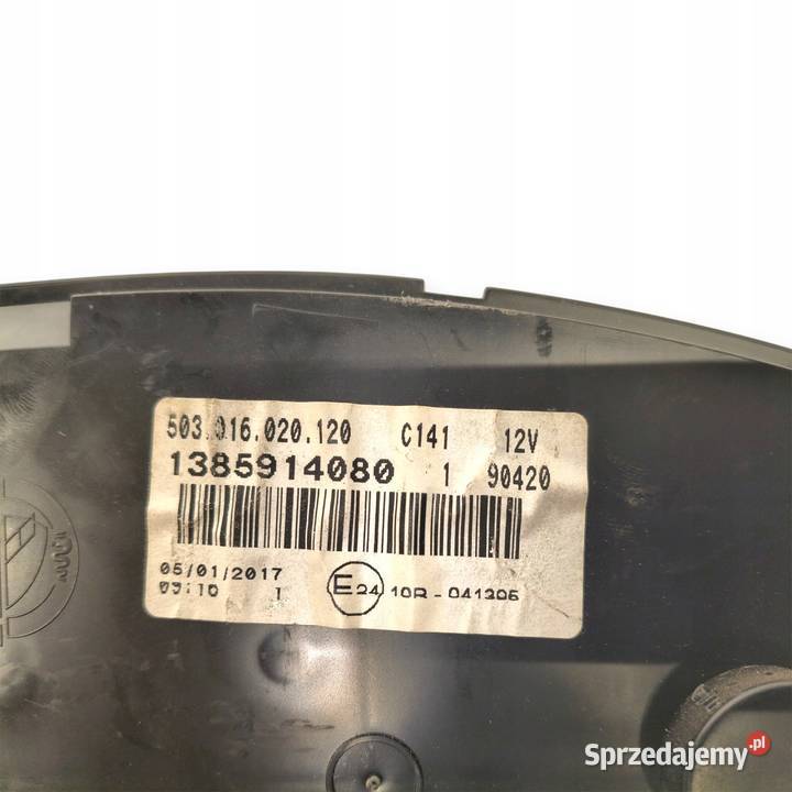 LICZNIK ZEGARY 1385914080 Fiat Ducato Boxer osobowe Liczniki i zegary lubelskie Chełm