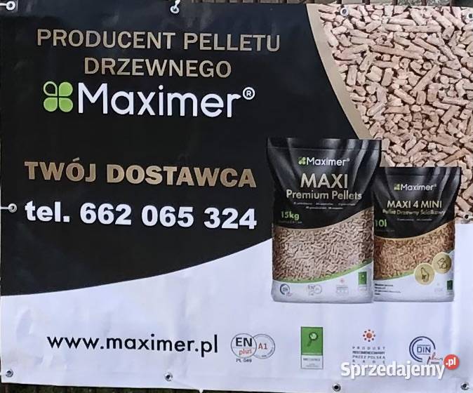 MAXIMER Pellet klasy A1 Giby Opał podlaskie
