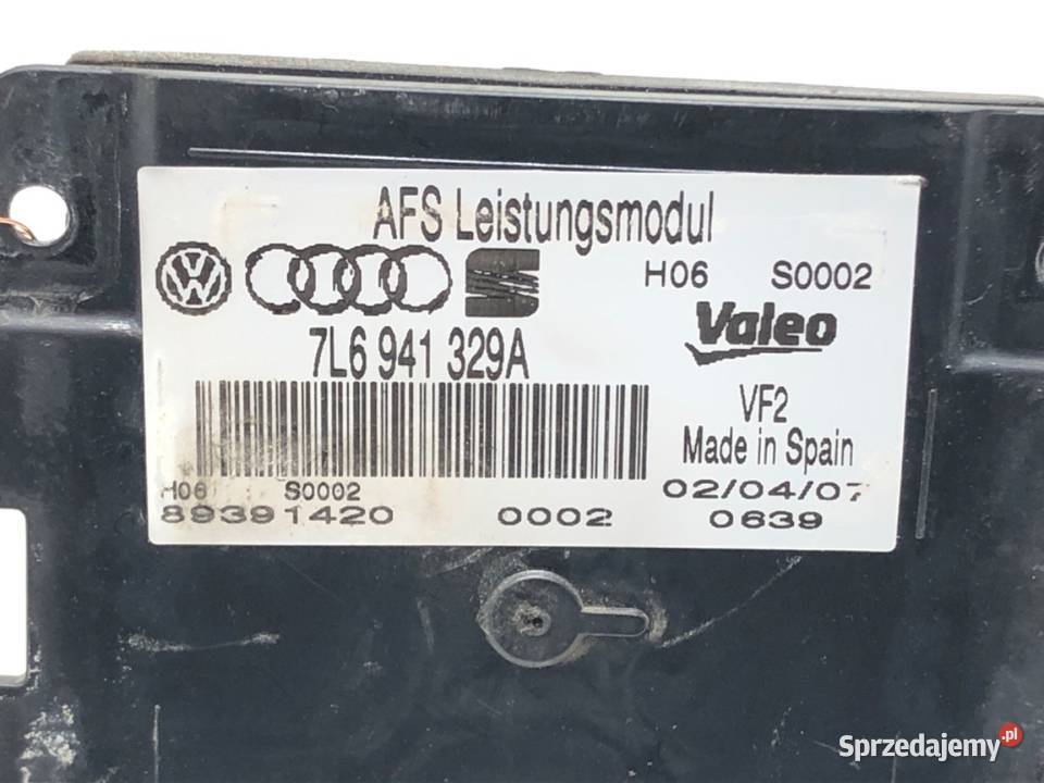 PRZETWORNICA XENON AUDI Q7 4L 7L6941329A 0616 sprzedam