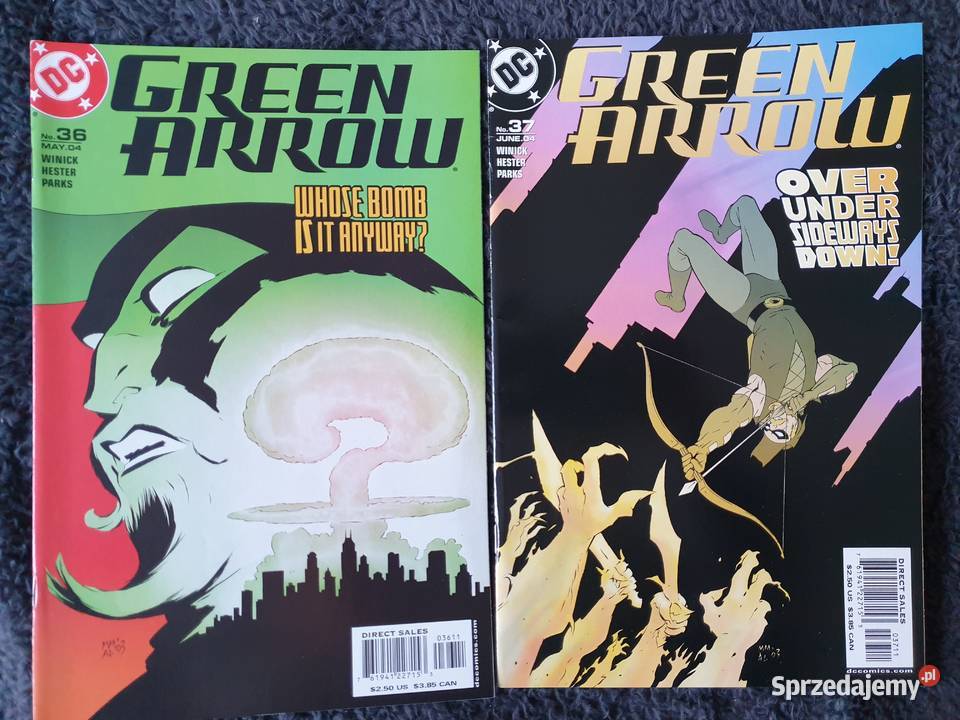 Green Arrow City Walls zestaw 6 komiksów DC USA pomorskie Gdynia