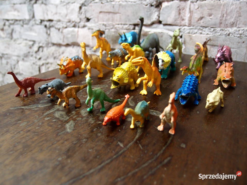 Dinozaury Figurki duży zestaw Łódź