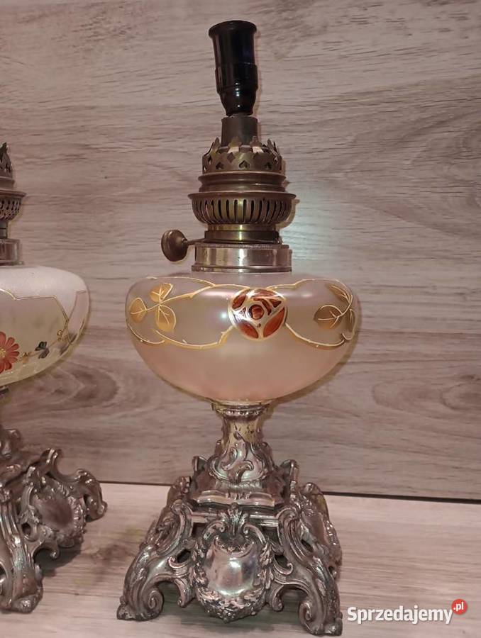 Lampa naftowa Depose 265 przerobiona na prąd Polska