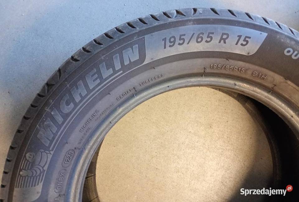 4 x Opona Letnia MICHELIN 19565R15 Wrocław sprzedam