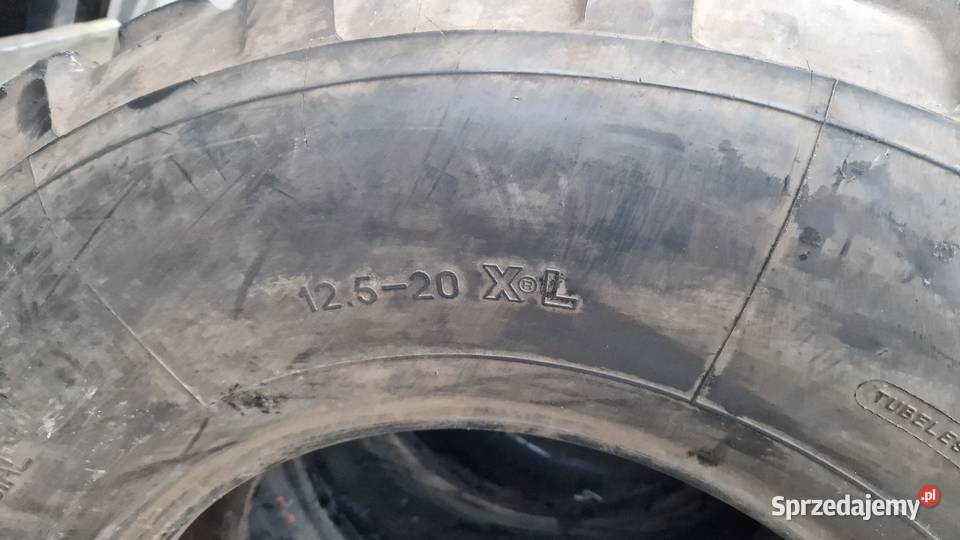 12520 125r20 33580r20 Michelin 12PR bez napraw Nowe Miasto Lubawskie