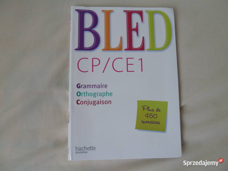 Nowa książka BLED CPCE1 wyd Hachette do nauki mazowieckie Warszawa