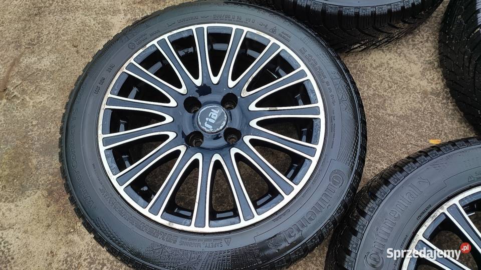 Felgi RIAL 16 4x100 opony zima osobowe Kozłówka