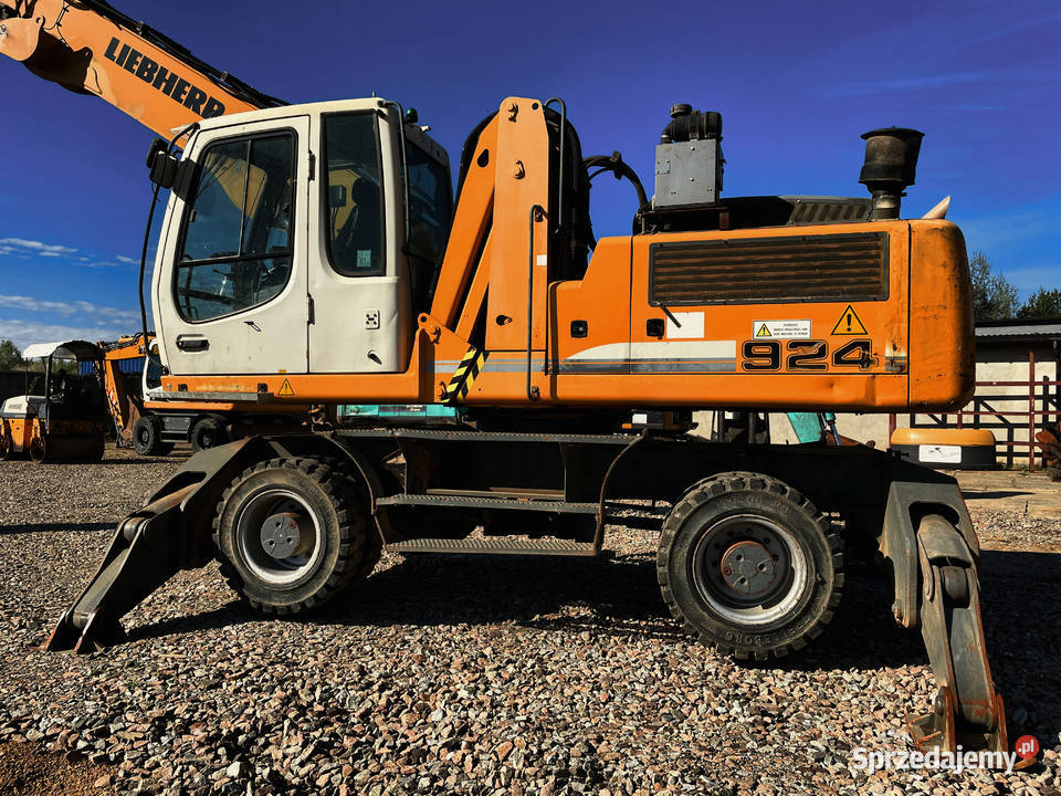 Koparka Liebherr 924C Litronic Tarnowskie Góry