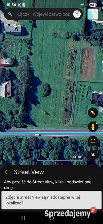 Sprzedam piękna działkę w miejscowości Łączki Lesko