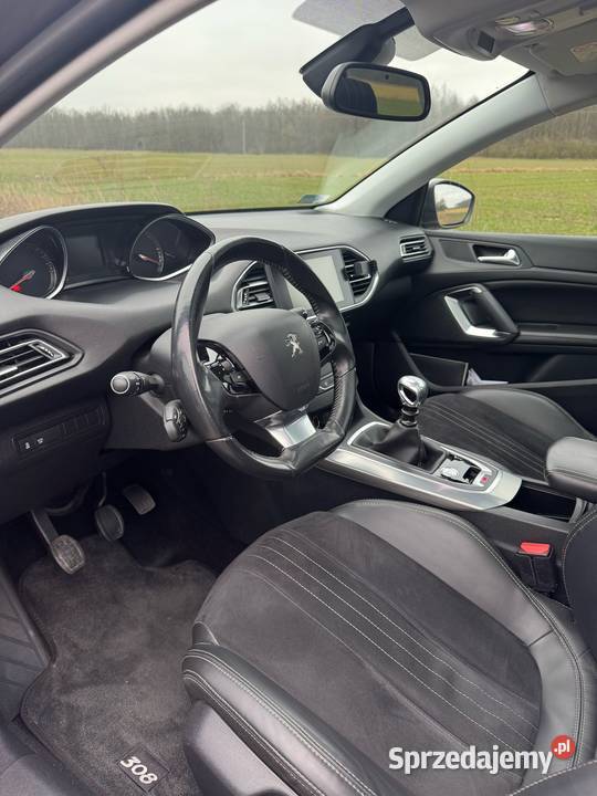 Peugeot 308 SW 16 eHDi Allure 2014 zadbany Złoczew