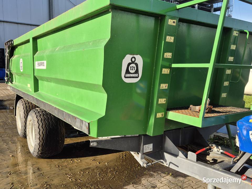 Przyczepa skorupowa tandem 12t