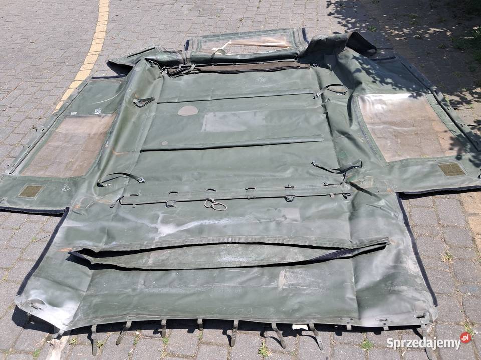 Mercedes G Wolf Bundeswehr Plandeka Long i Warszawa
