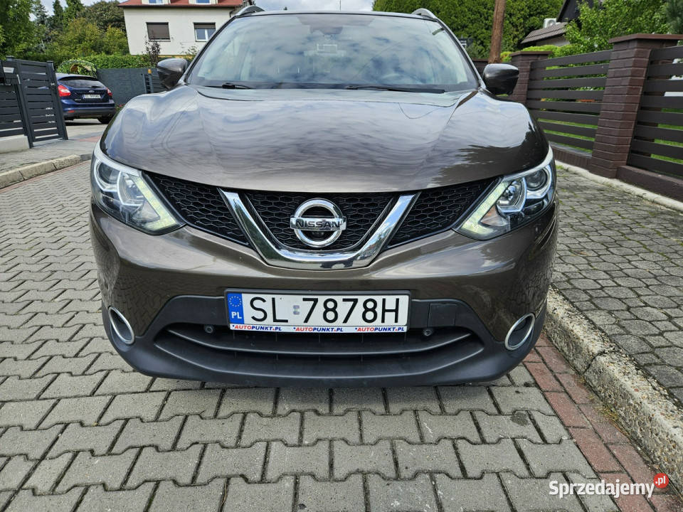 Nissan Qashqai Krajowy Kamery 360 Nawigacja benzyna Ruda Śląska sprzedam