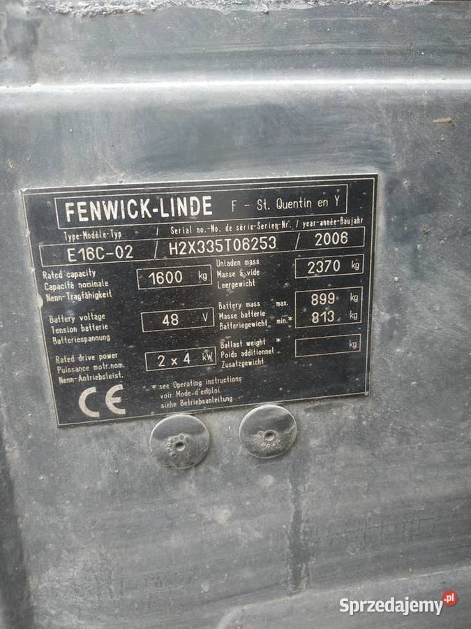 Bateria trakcyjna 48v Linde Still Sandomierz