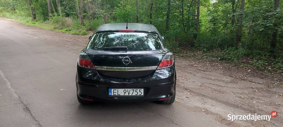 Opel Astra H GTC 16 benzyna 105 2005r Klima radio Łódź