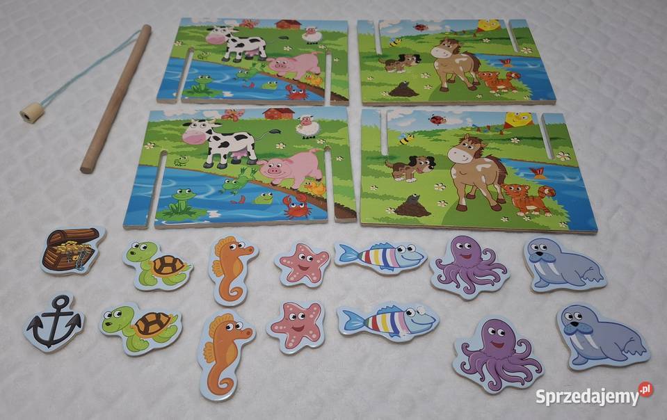 Łowienie rybek z magnesem gra zręcznościowa śląskie Czeladź