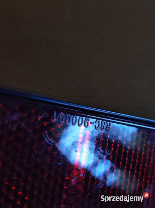 czerwone odblaski prostokątne ostrzegawcze świętokrzyskie