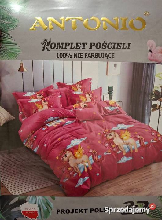 Nowa pościel dziewczęca 160x200 Kościan sprzedam