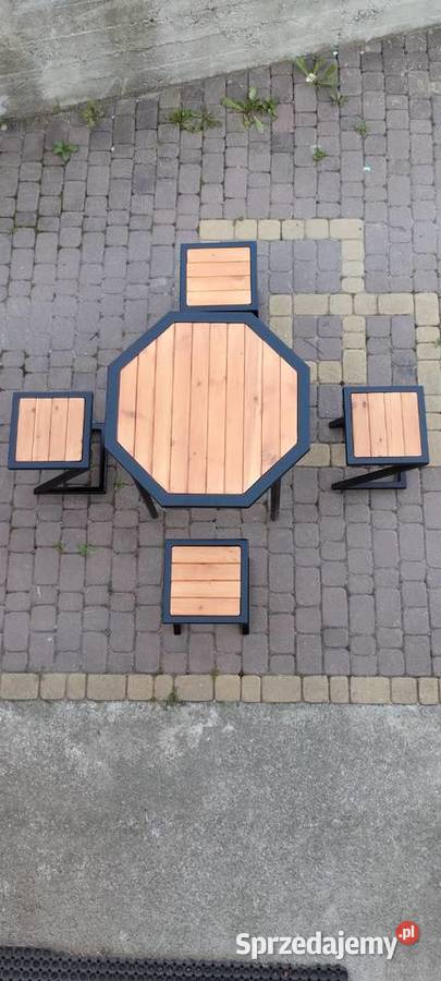 Stolik ogrodowy solidny loft Limanowa