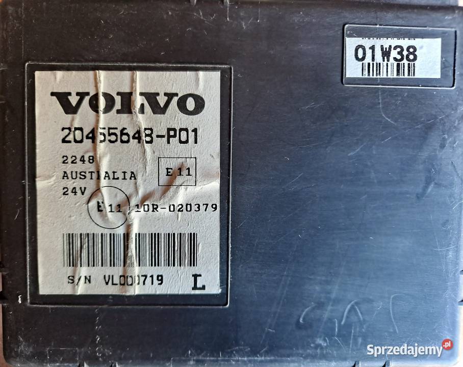 20455648 P01 Sterownik Modul Poduszek Volvo Zawichost