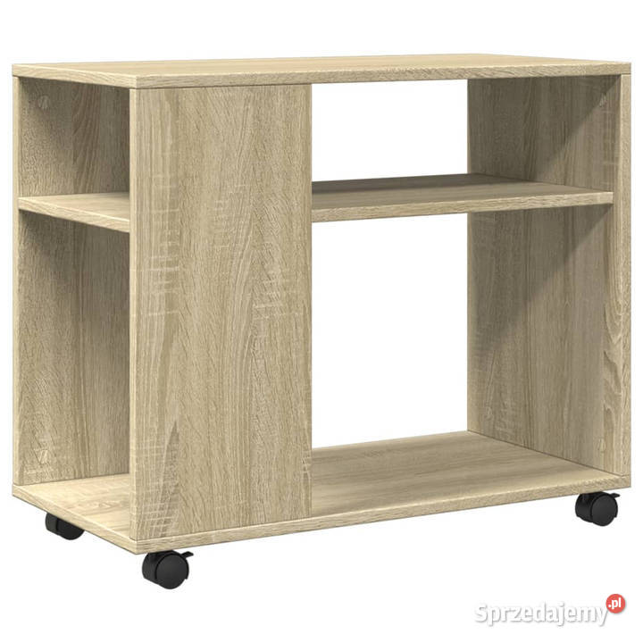 Stolik boczny na kółkach dąb sonoma 70x35x60 Warszawa sprzedam