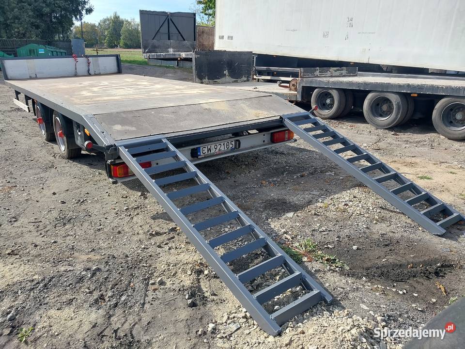 Przyczepa tandem najzazdy Acord pc laweta Dmc 6t lawety Pleszew sprzedam