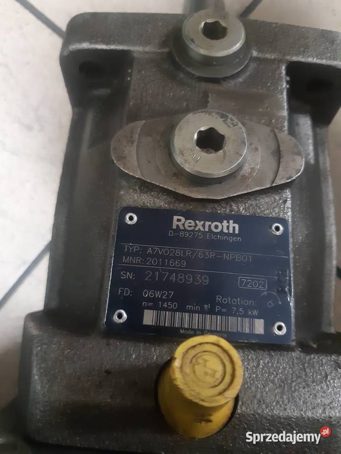 Pompa Rexroth A7VO28LR63RNBP01 MNR 201669 sprzedam