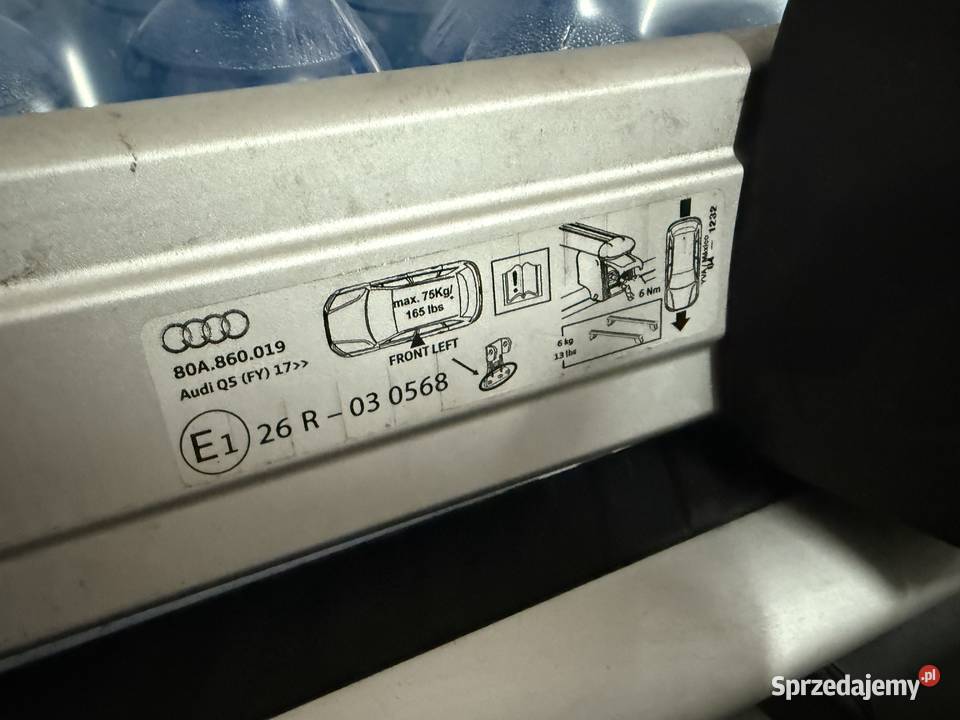 Belki dachowe Audi a6 avant F2 19 wielkopolskie Grodzisk Wielkopolski