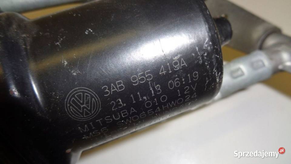 MECHANIZM WYCIERACZEK PRZÓD PASSAT B7 3AB955419A