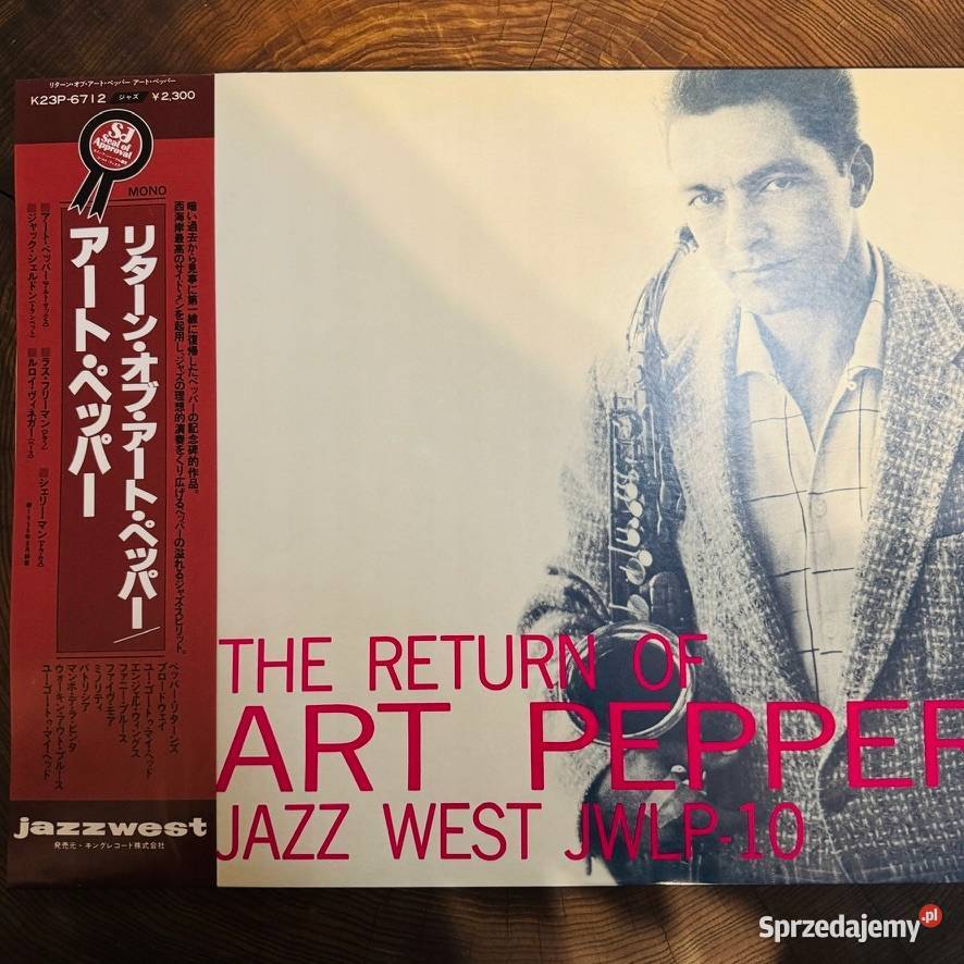 Art Pepper The Return Of Art Pepper EXNM Japan jazz Poznań