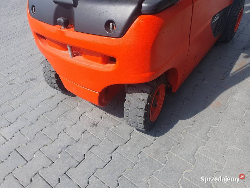 Wózek LINDE E20 4 sekcje Triplex 607m Przesuw Linde Proszowice