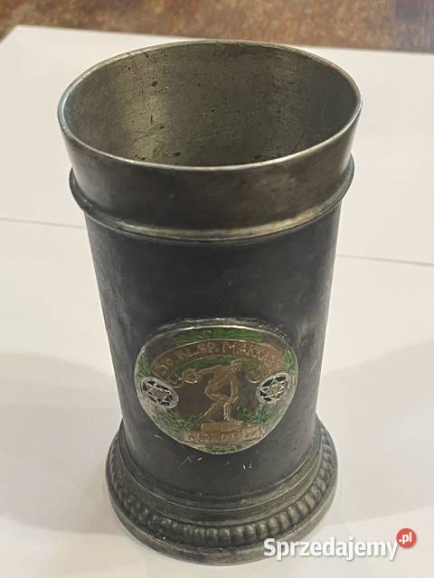 Kubek cynowy Makkarabi Kraków Pozostałe